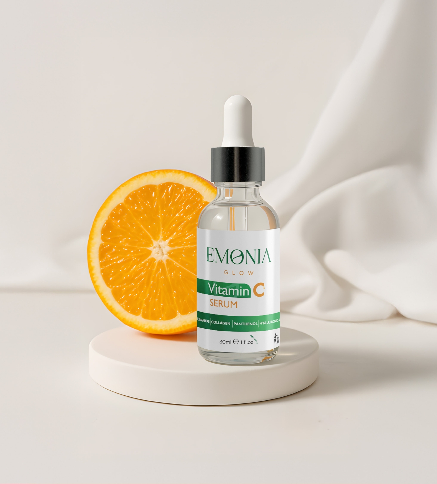 EMΟNIA Glow Vitamin C Serum (30 ml)