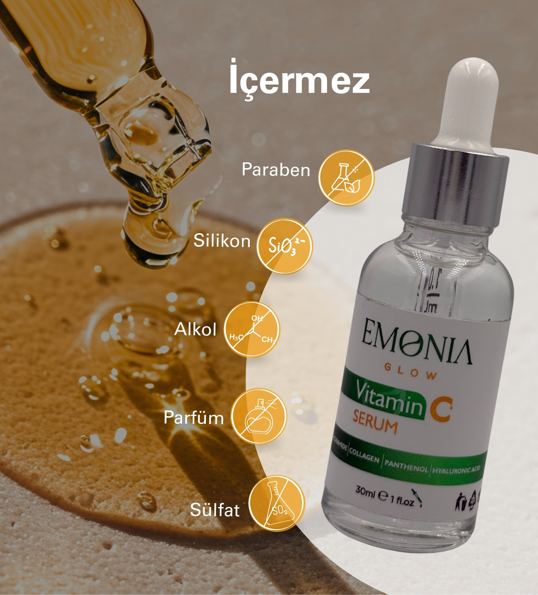 EMΟNIA Glow Vitamin C Serum (30 ml) EMΟNIA Glow Vitamin C Serum (30 ml)